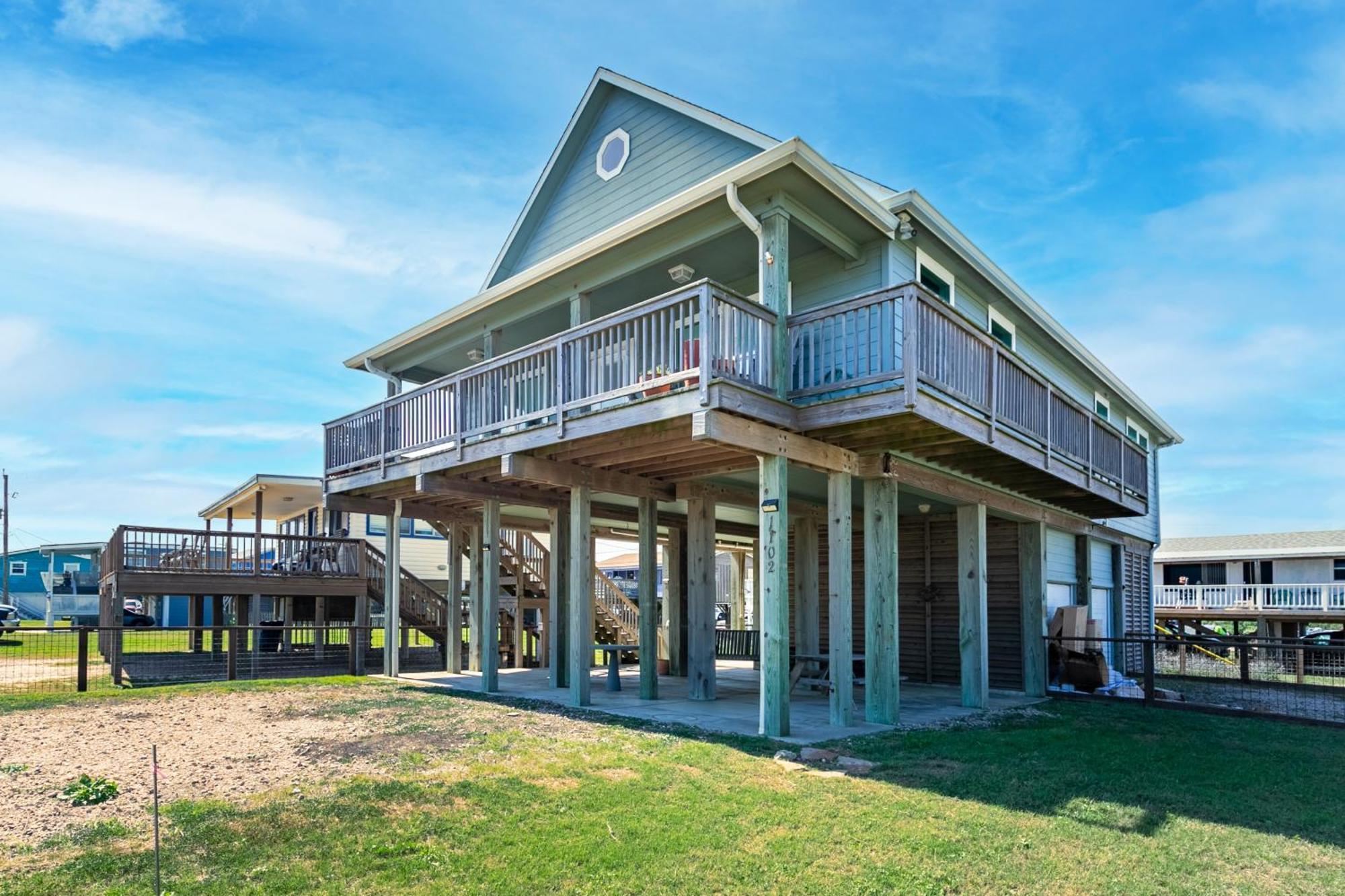 Beach Cottage With 3Br - Ocean View - Balcony Home Surfside Beach Exterior foto